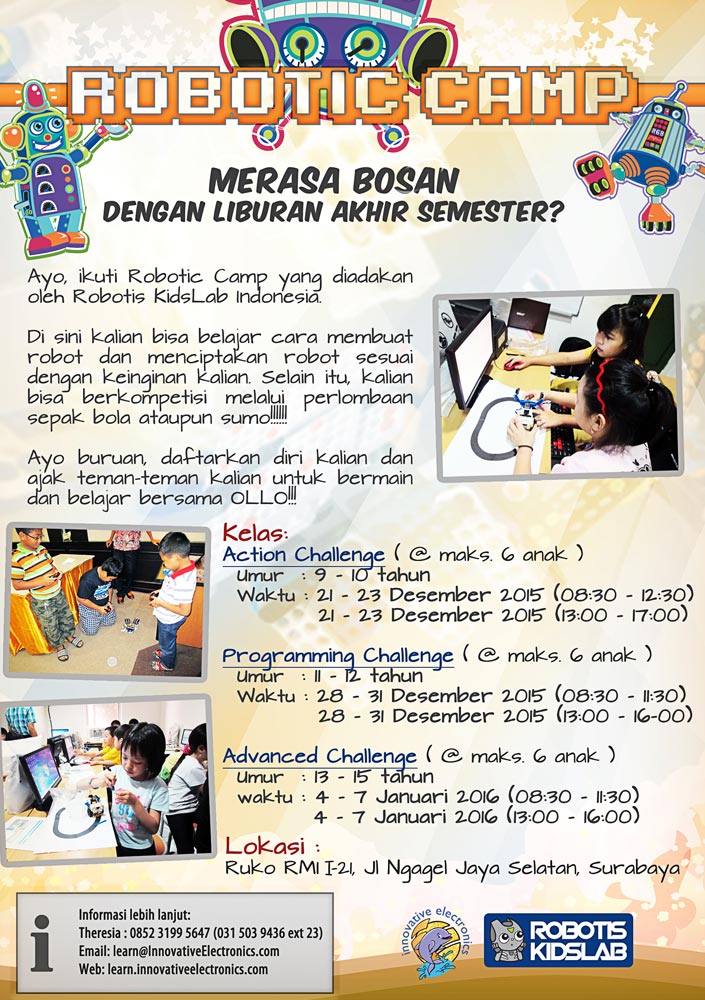 Robotic Camp 2015
